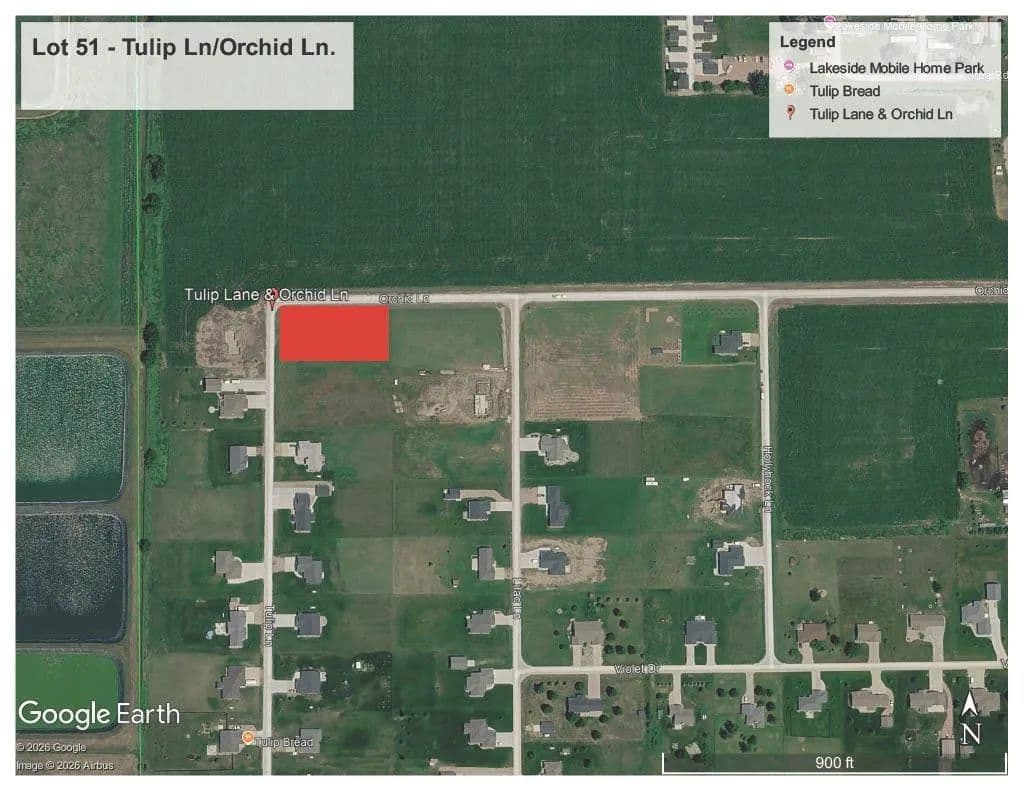 Property from Lot 51 Tulip - KW - Yankton, South Dakota, 57078