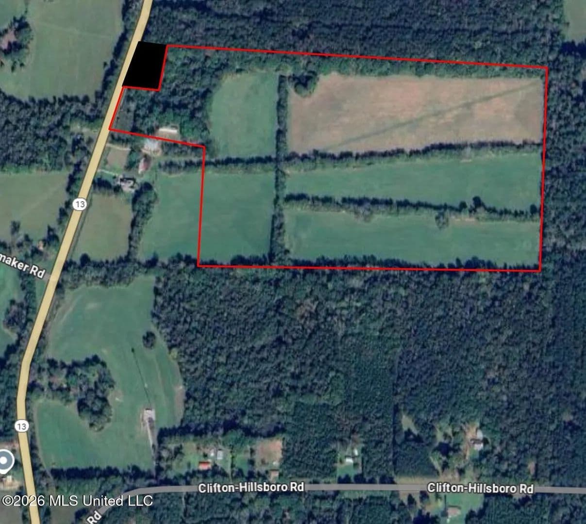 Property from Highway 13 - KW - Lena, Mississippi, 39094