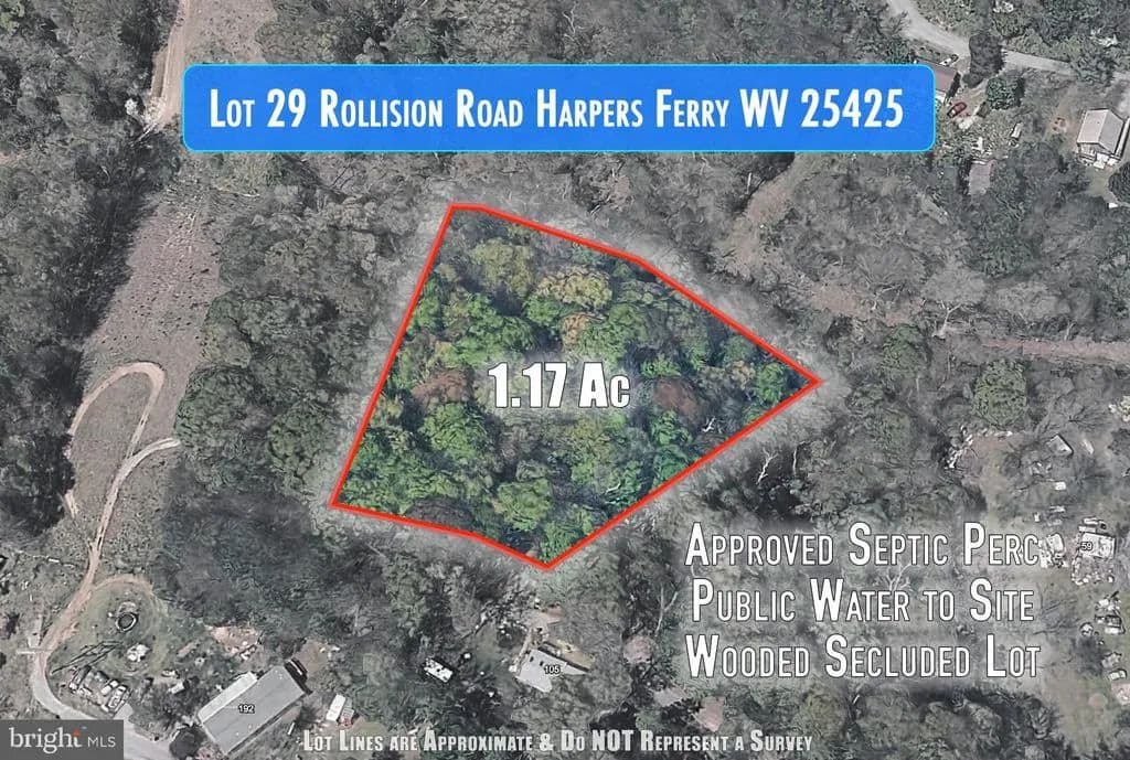 1.17 Acres of Land for Sale in Harpers Ferry, West Virginia - Harpers Ferry, West Virginia, 25425