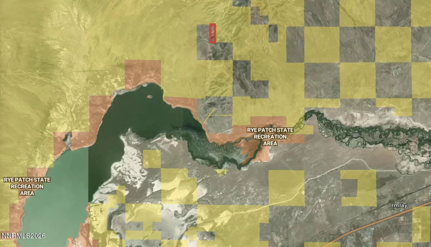 Property from 008-640-09 Near Rye Patch - KW - Imlay, Nevada, 89418