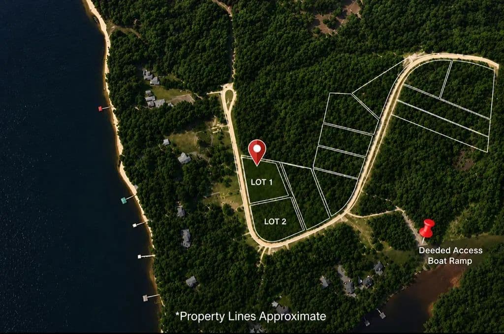 Property from Lot 1 Tanglewood Trail - KW - Georgetown, Georgia, 39854