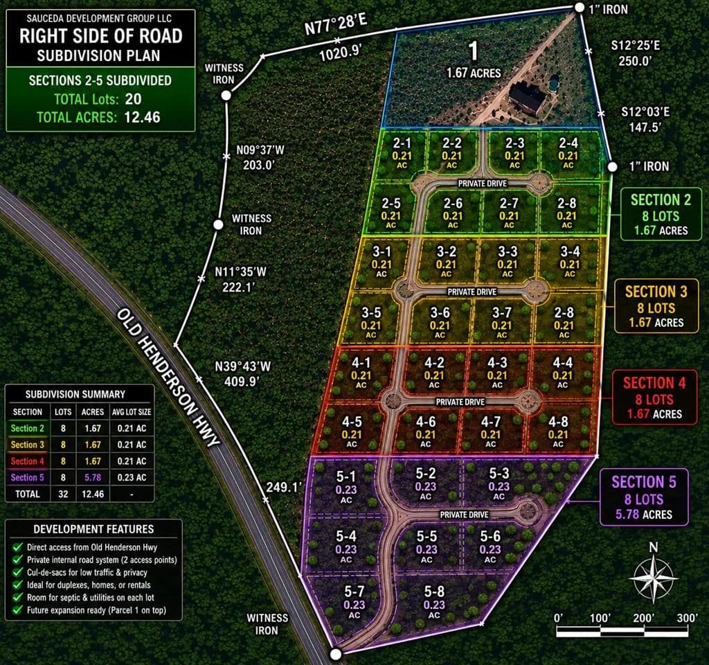 16.68 Acres of Land for Sale in Nacogdoches, Texas - Nacogdoches, Texas, 75965