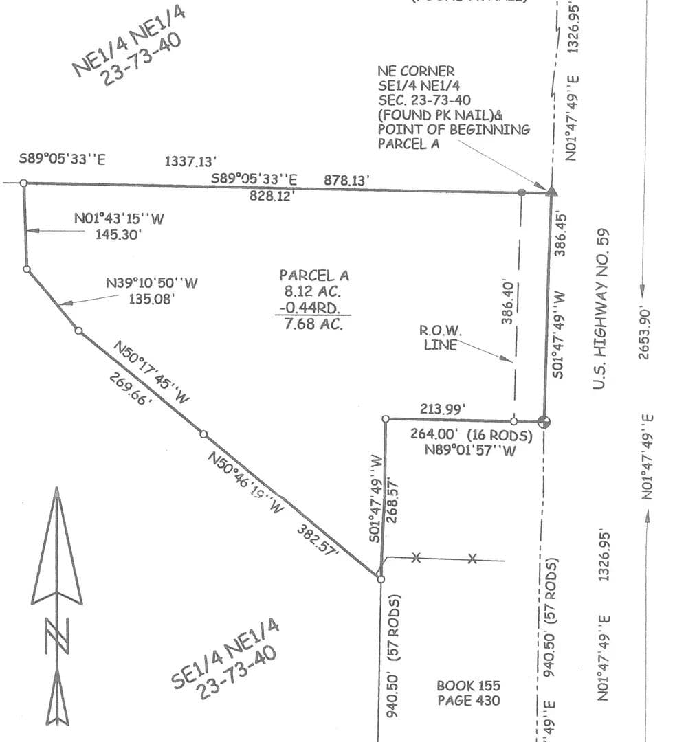 Property from 53300 Hwy 59 - KW - Henderson, Iowa, 51541