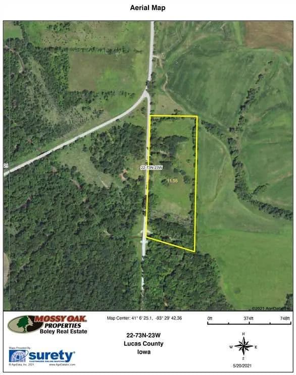 12 +/- Acres for sale in Lucas County, IA