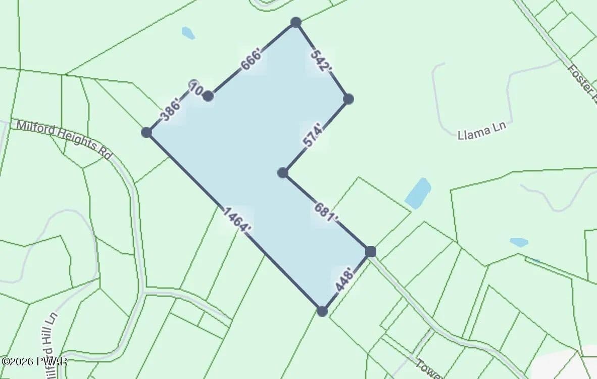 Property from Chippy Cole Road - KW - Milford, Pennsylvania, 18337