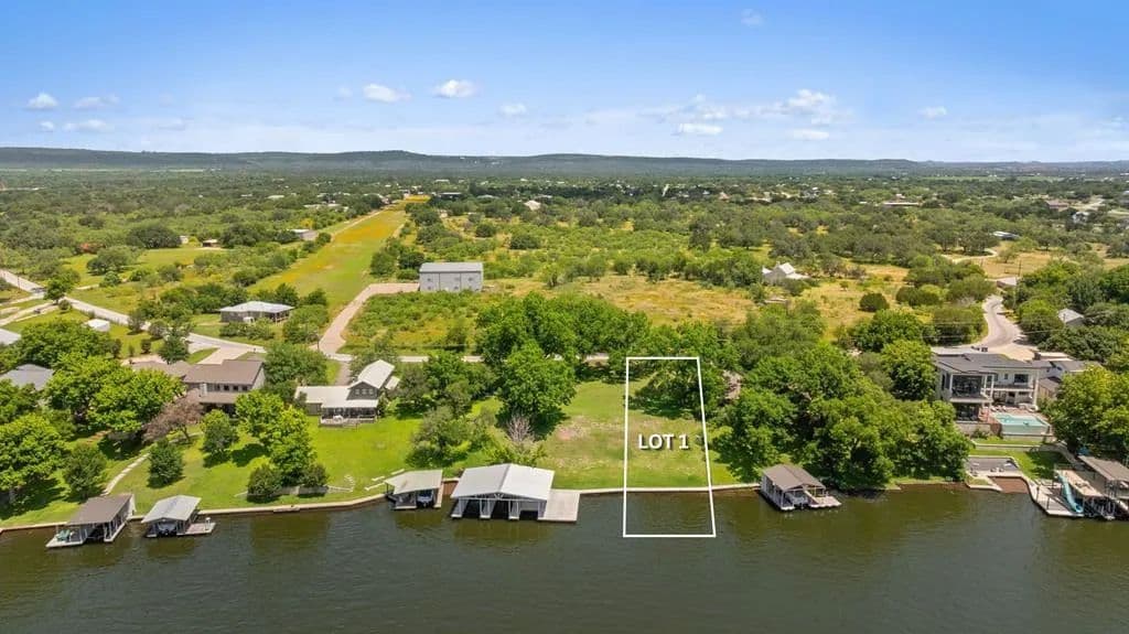 Property from Lot #1 Williams Lakeshore - KW - Kingsland, Texas, 78639