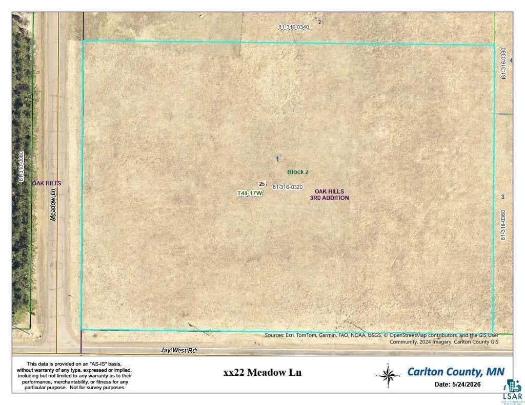 Vacant Land in Carlton - Carlton, Minnesota, 55718