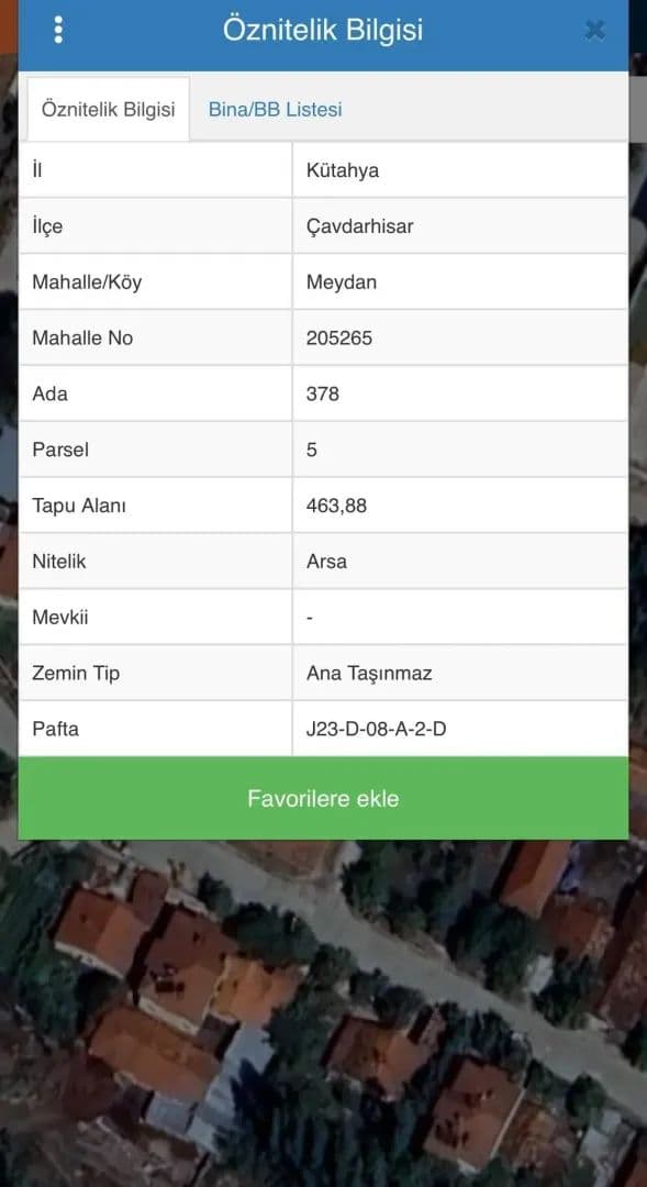 Çavdarhisar'da Aizoni Antik Kentine Çok Yakın Mesafede 2 Kat Konut İmarlı Arsa - land for sale