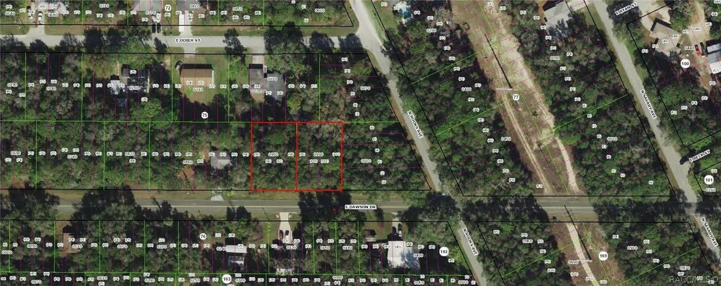 Property from 3525 E Dawson Drive - KW - Inverness, Florida, 34453
