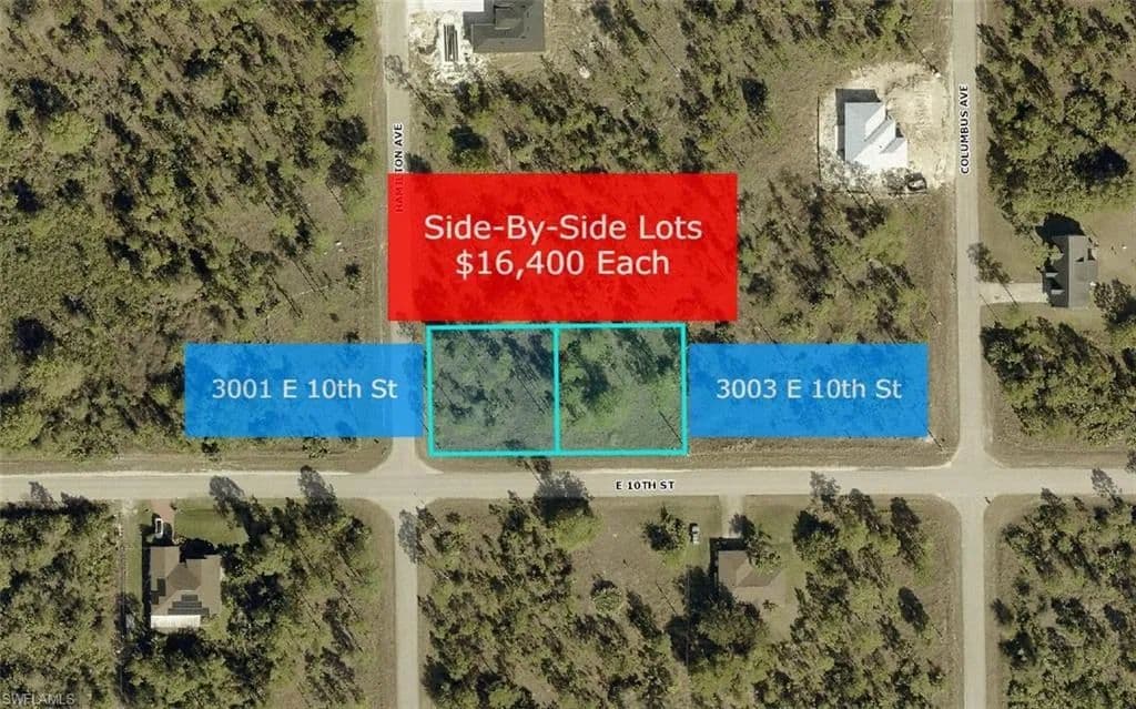 Property from 3003 E 10th ST - KW - Lehigh Acres, Florida, 33972