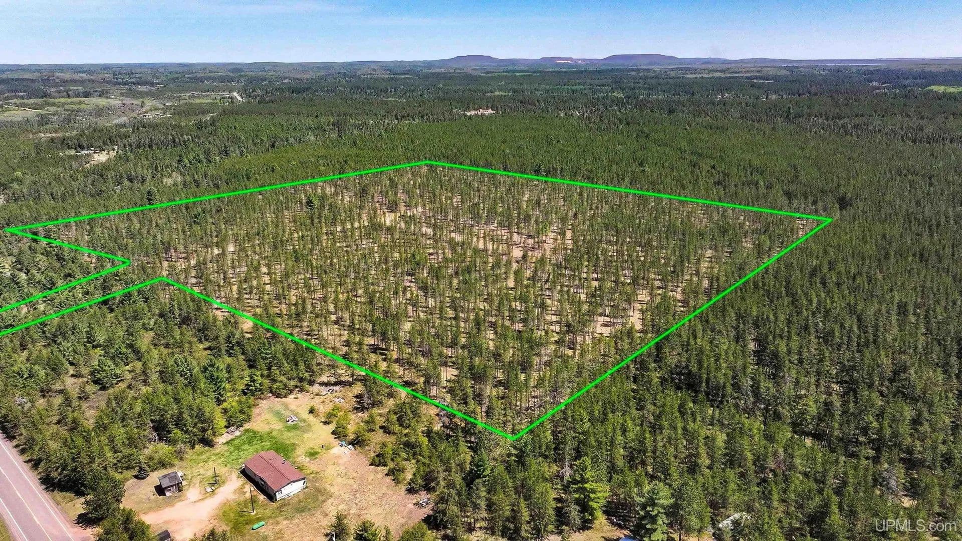 Property from TBD County Road 581 - KW - Ishpeming, Michigan, 49849