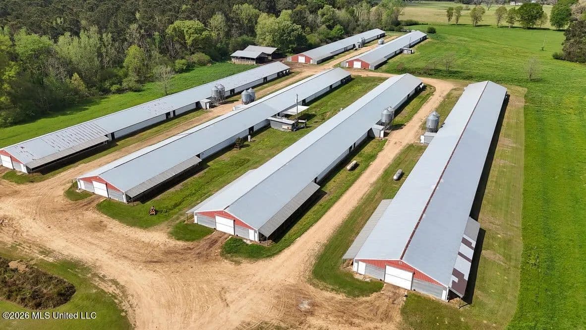 Smithdale, MS 6-House Broiler Farm - Smithdale, Mississippi, 39664