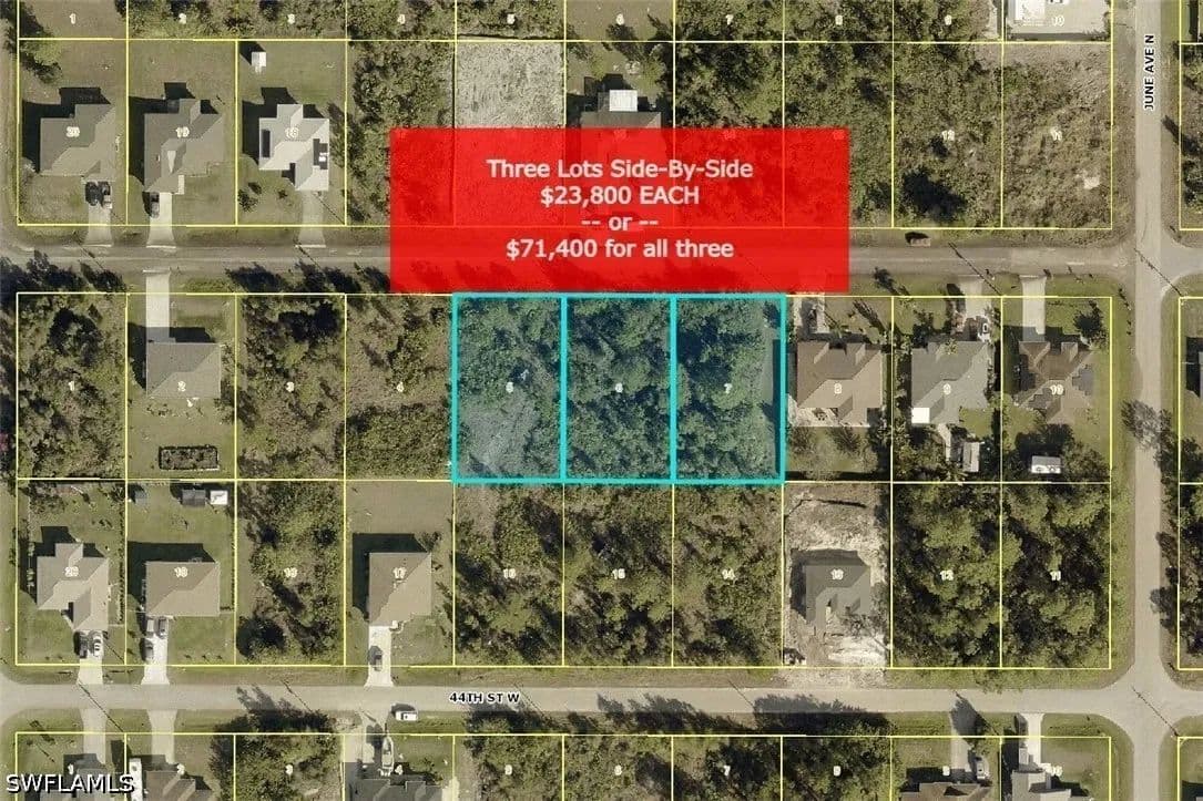 Property from 2911 45th Street W - KW - Lehigh Acres, Florida, 33971