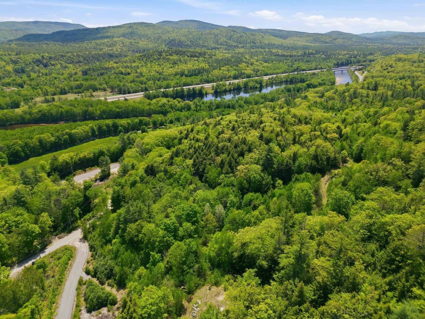 Property from Lot 4 Quarry Road - KW - Campton, New Hampshire, 3223