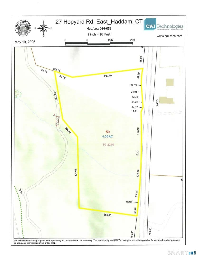 Property from 27 Hopyard Road - KW - East Haddam, Connecticut, 6423