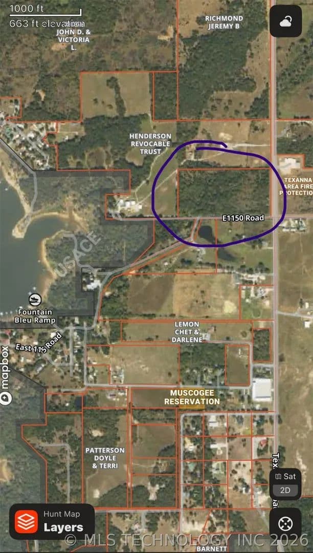 19.24 Acres of Land for Sale in Eufaula, OK - Eufaula, Oklahoma, 74432