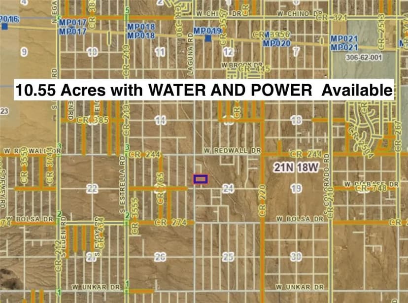 Property from 10.55 Ac Laguna Road - KW