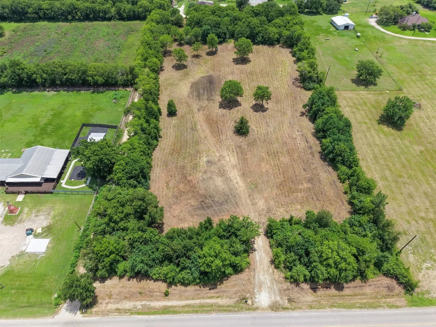 Property from TBD Cude Cemetery Road - KW - Willis, Texas, 77318