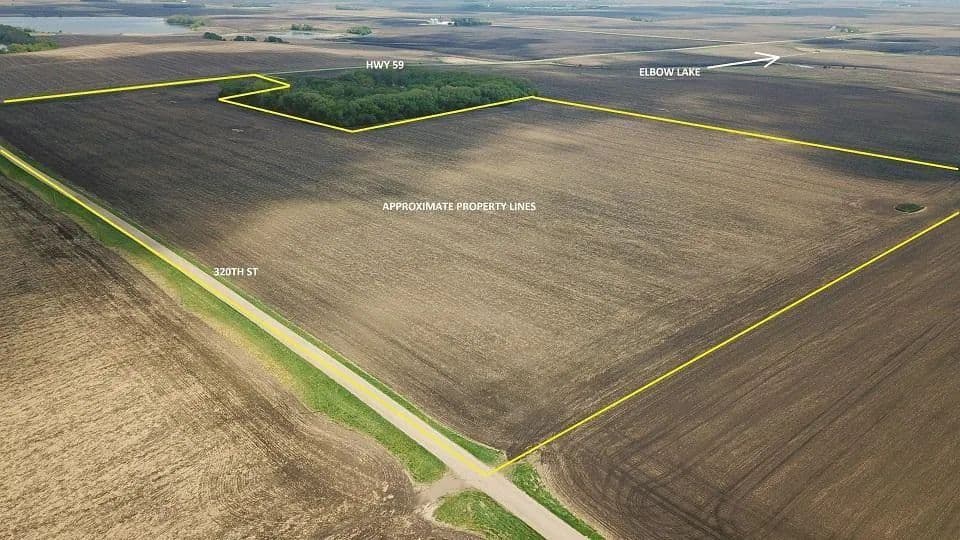 Property from TBD US Highway 59 - KW - Elbow Lake, Minnesota, 56531