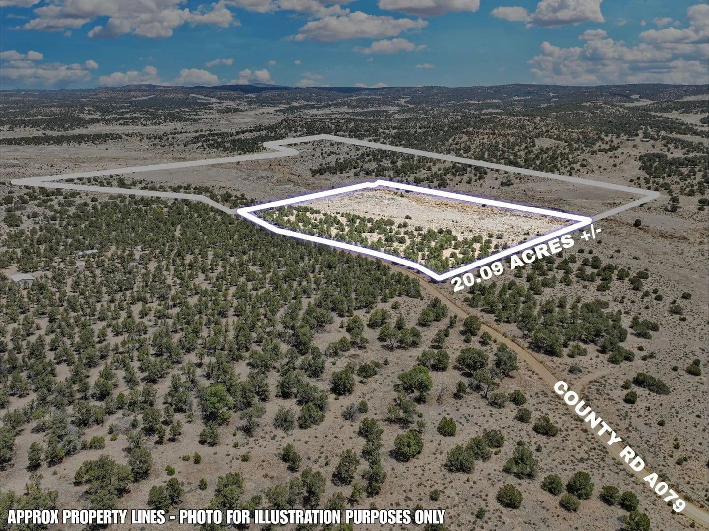 Property from Lot 3 Slurry Road - KW - Pie Town, New Mexico, 87827
