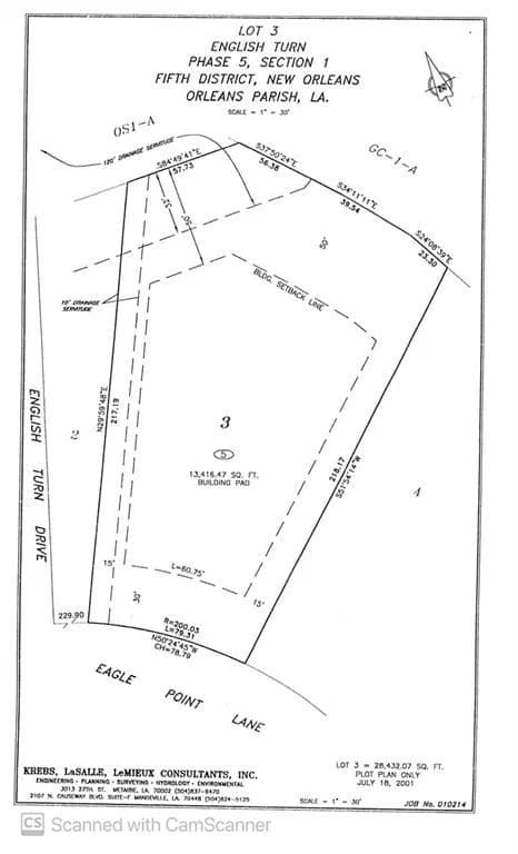 Property from 5 EAGLE POINT Lane - KW - New Orleans, Louisiana, 70131