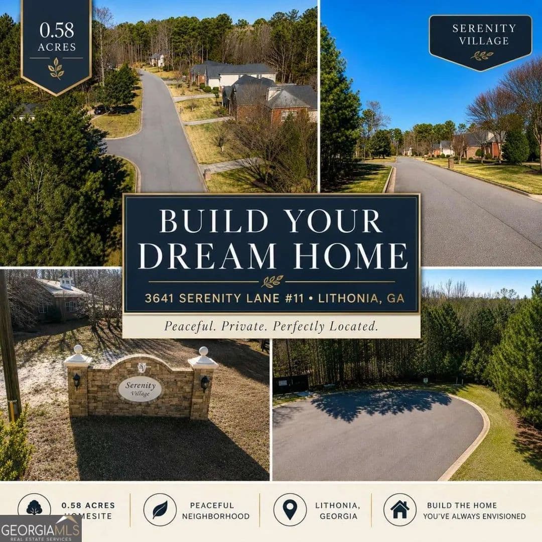 0.58 Acres of Land for Sale in Lithonia, Georgia - Lithonia, Georgia, 30038