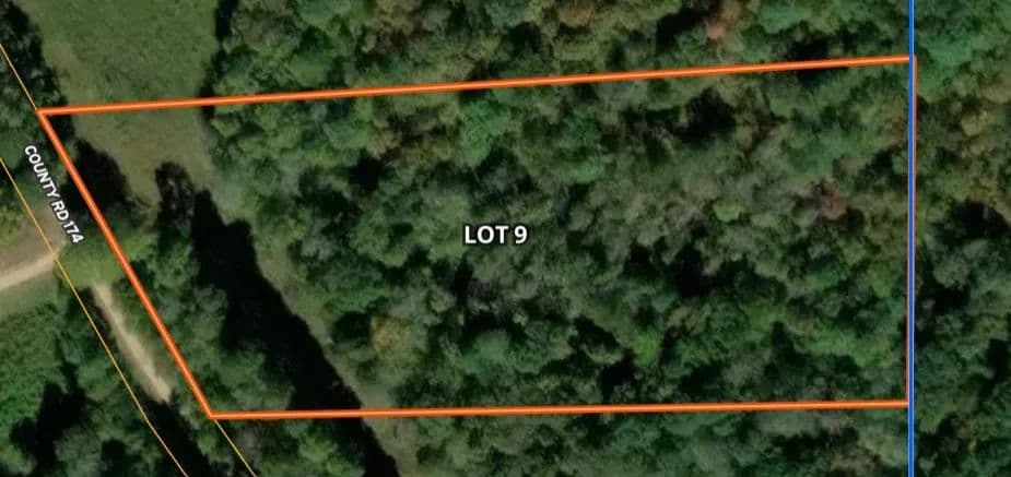 Property from Lot 9 Cr 174 - KW - Oakland, Mississippi, 38948