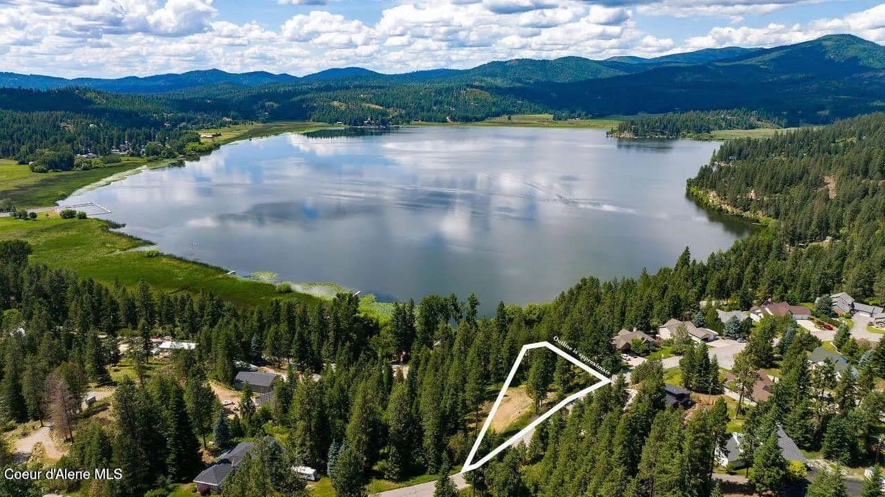 Property from NKA W Woodlake Dr - KW - Hauser, Idaho, 83854