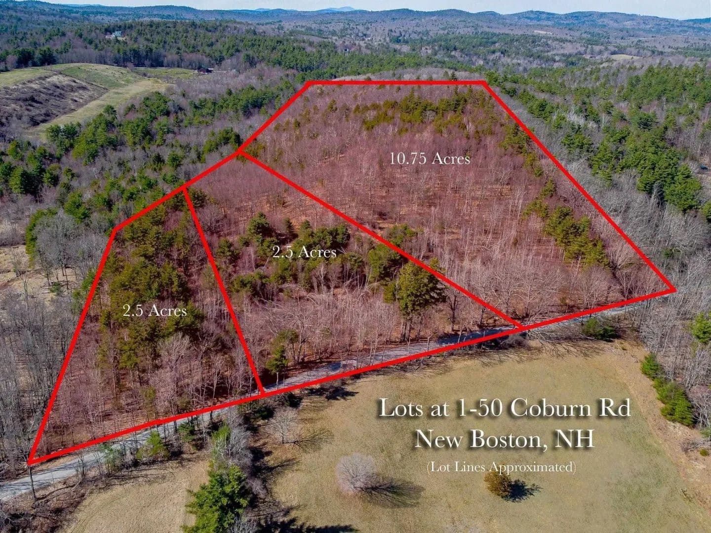 Vacant Land in New Boston - New Boston, New Hampshire, 03070