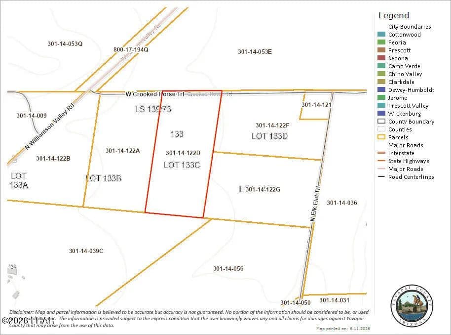 Property from 0 Elk Flat Trl - KW - Seligman, Arizona, 86337