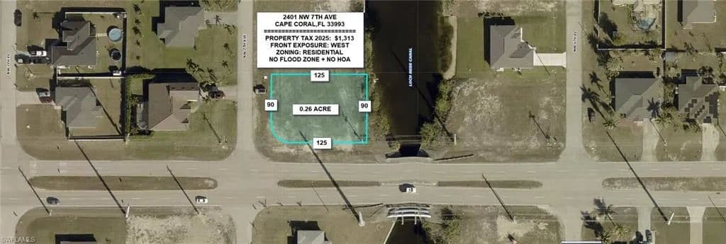 Property from 2401 NW 7th AVE - KW - Cape Coral, Florida, 33993