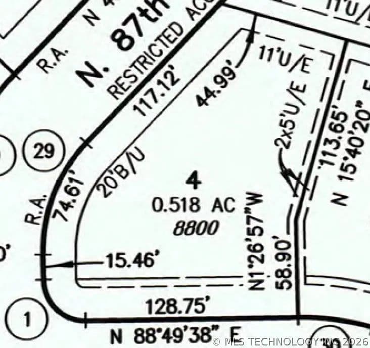 0.56 Acres of Land for Sale in Broken Arrow, Oklahoma - Broken Arrow, Oklahoma, 74014