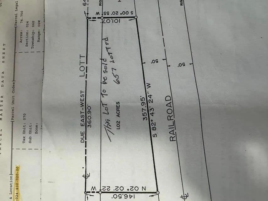 Property from 0 Lott Road - KW - Coldwater, Michigan, 49036