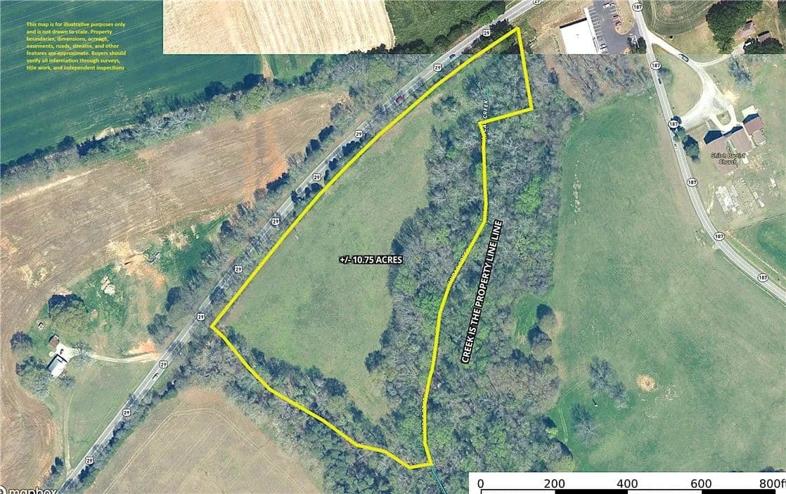 Property from 00 29 South Highway - KW - Starr, South Carolina, 29684