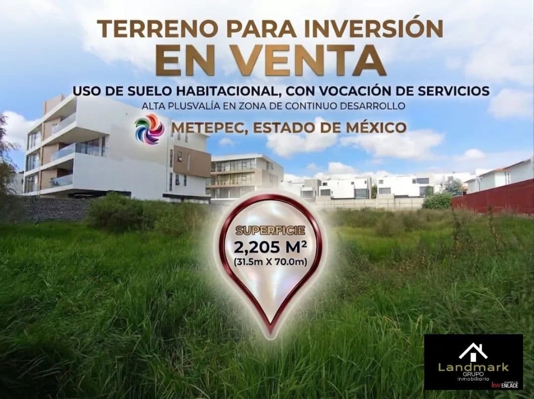 Venta de Terreno Para Inversionistas en San Salvador Atenco - land for sale