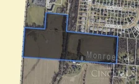 32 Acres of Land for Sale in Monroe, Ohio - Monroe, Ohio, 45044