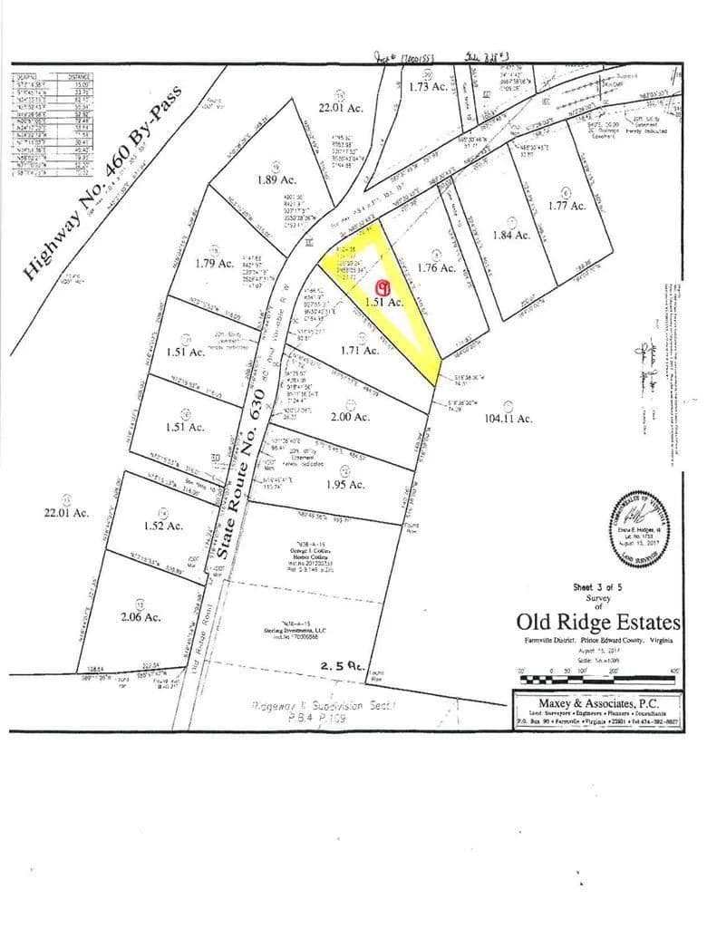 Property from Old Ridge Rd #9 - KW - Farmville, Virginia, 23901