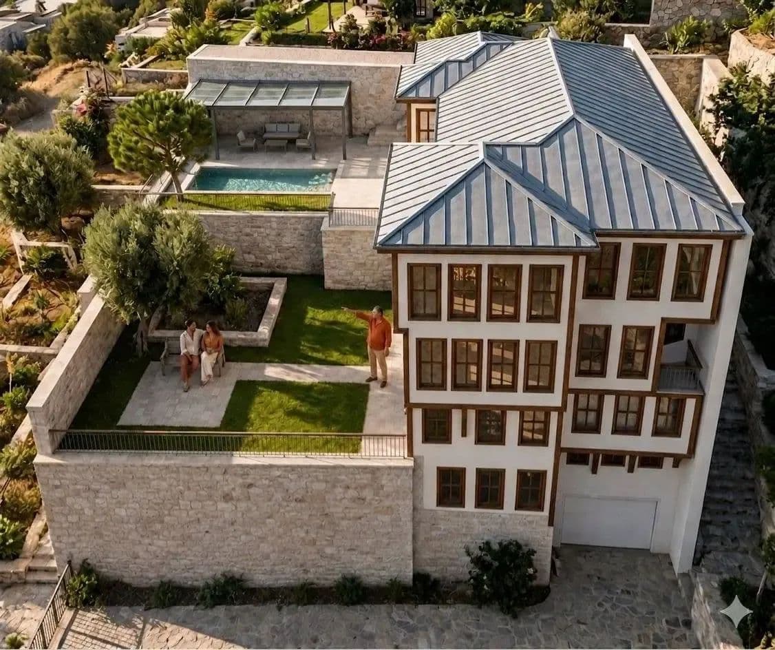Arnavutköy'de Boğaz Manzaralı, Projesi Onaylı Satılık Arsa - land for sale