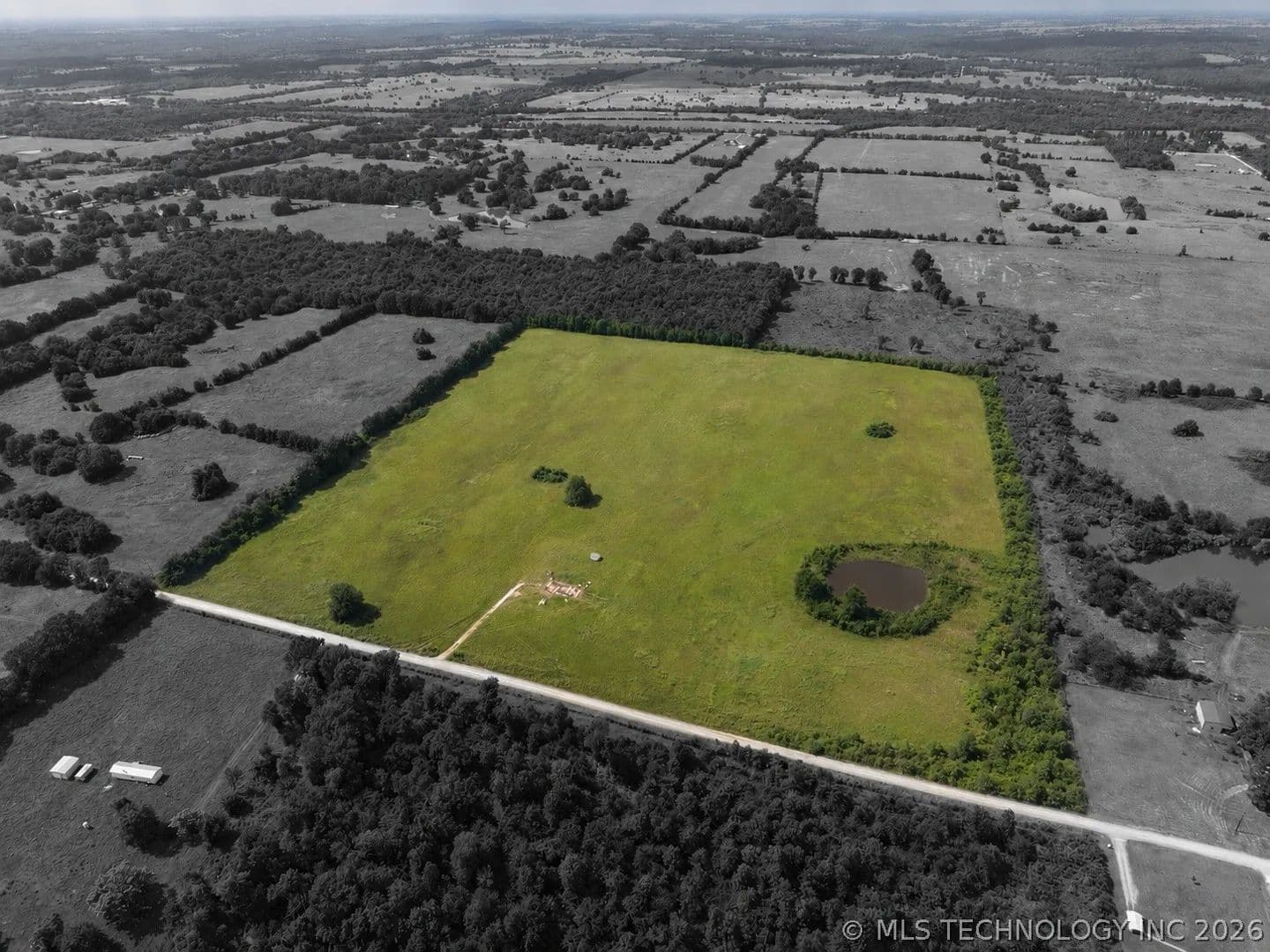 40 Acres of Land for Sale in Bokchito, OK - Bokchito, Oklahoma, 74726