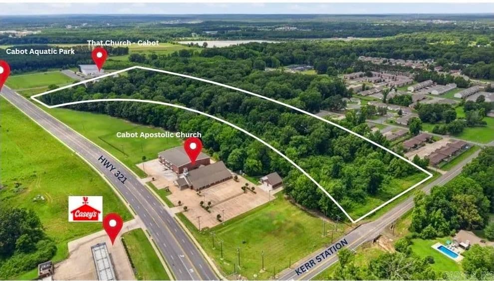 15.41 Acres of Land for Sale in Cabot, AR - Cabot, Arkansas, 72023