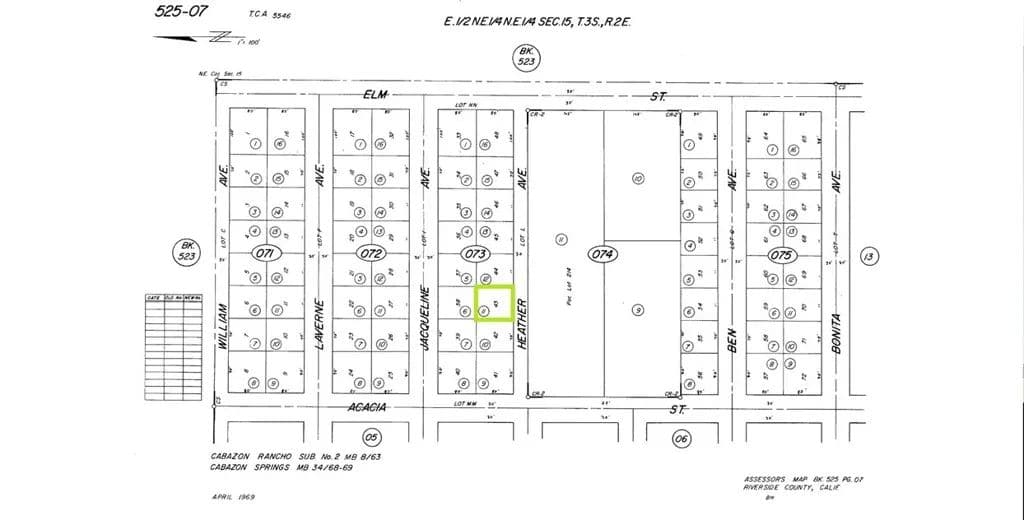 Vacant Land in Cabazon - land for sale