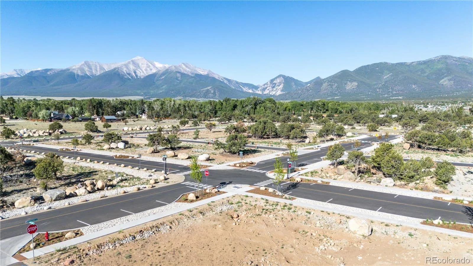 Property from Harrison Avenue - KW - Buena Vista, Colorado, 81211