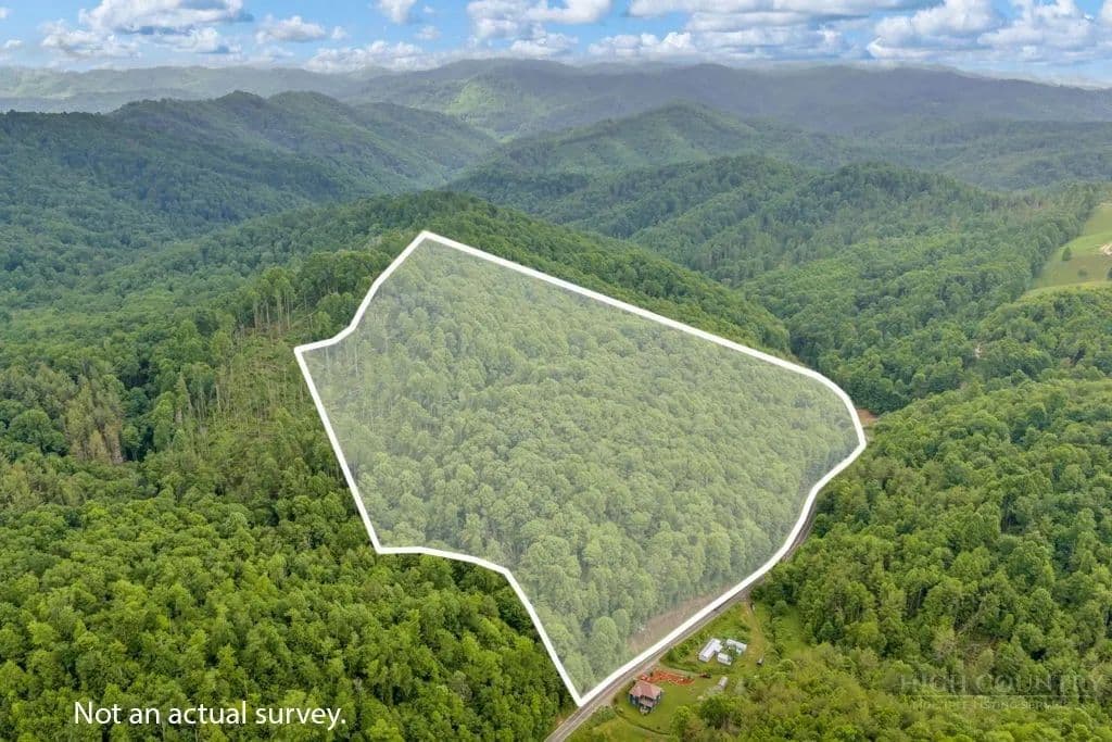 Property from TBD Roaring Fork Road - KW - Creston, North Carolina, 28615