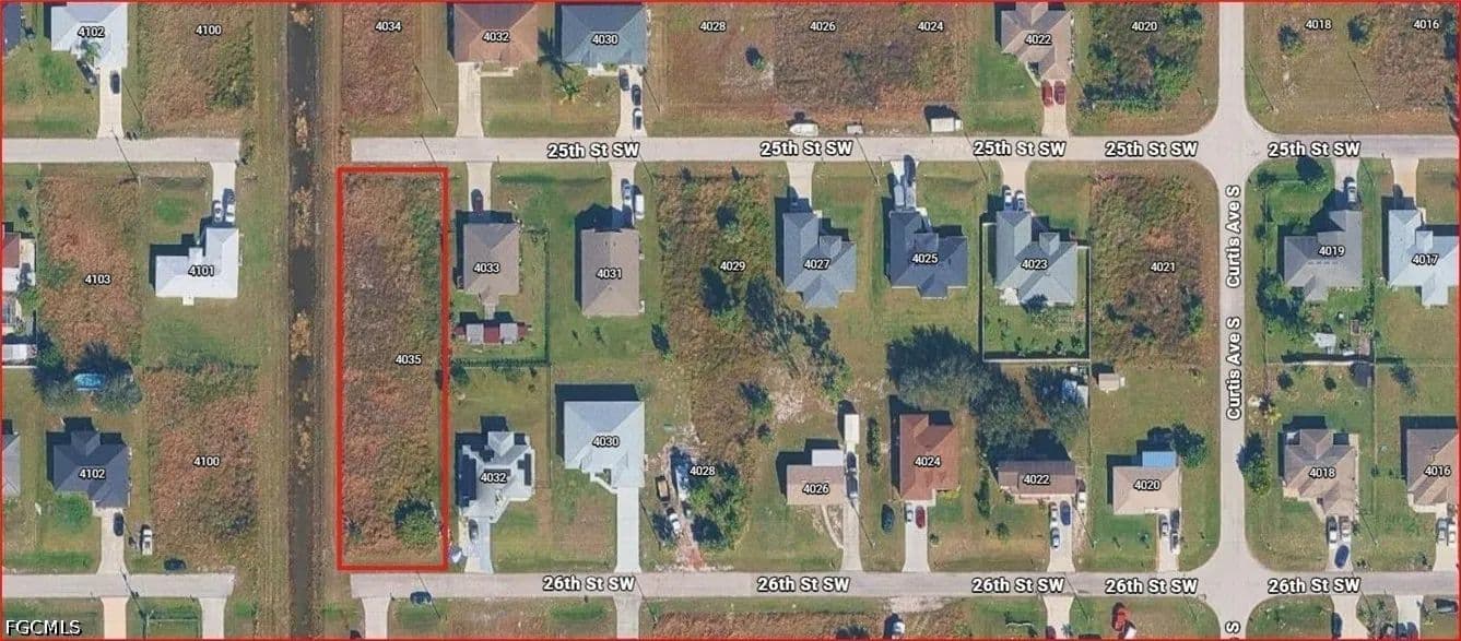 Property from 4035 25th Street SW - KW - Lehigh Acres, Florida, 33976