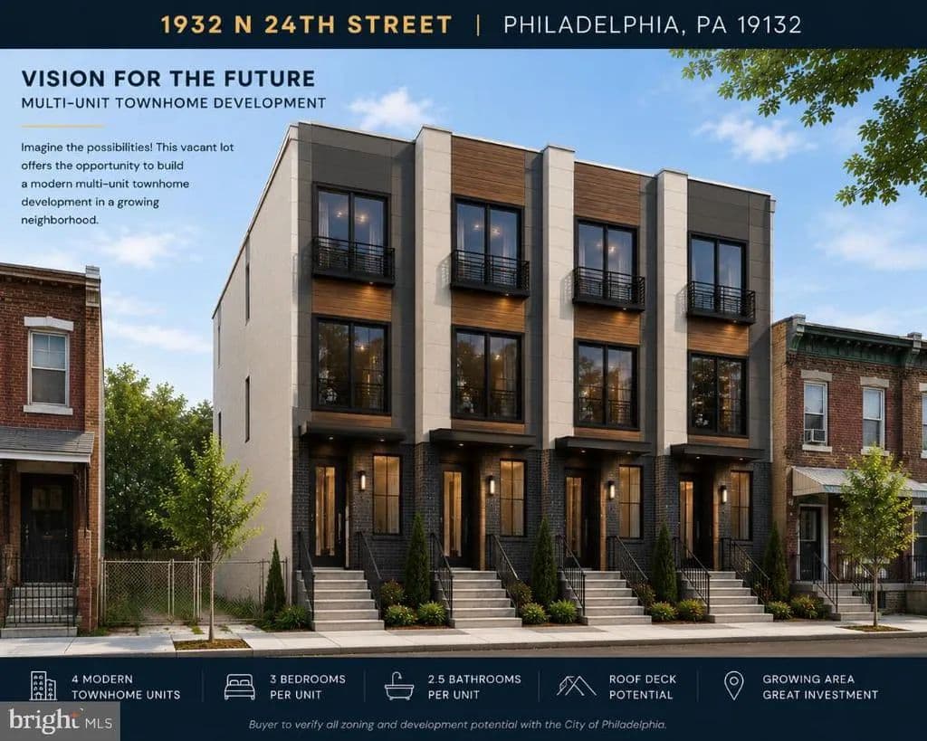 0.03 Acres of Land for Sale in Philadelphia, Pennsylvania - Philadelphia, Pennsylvania, 19132
