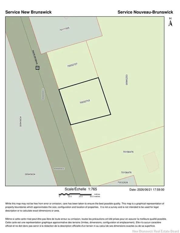 Land for Sale in McQuade, NB - Canada