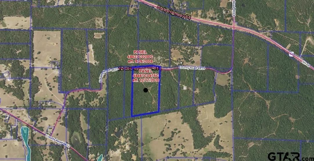 Property from TBD 35+/- AC VZ County Road 4814 #TBD 35+/- AC VZ County Road 4814 - KW - Ben Wheeler, Texas, 75754