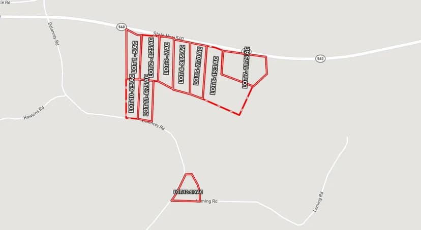 8.65 Acres (Lot4) in Simpson County in Braxton, MS