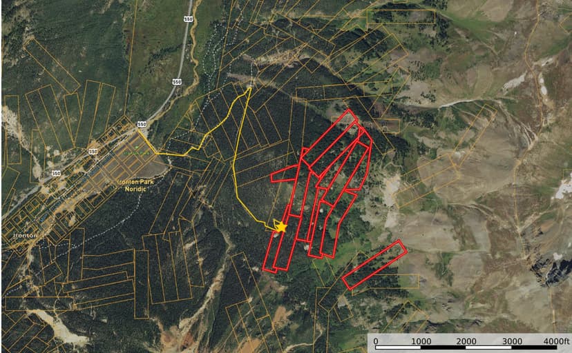 104 Acres available outside of Ouray