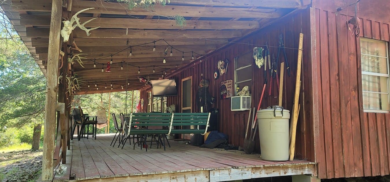 80 AC WITH CABIN ON KIAMICHI RIVER in Stanley, Oklahoma - photo 13